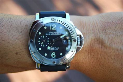 panerai pam 24 depth rating|Panerai pam 24 bezel review.